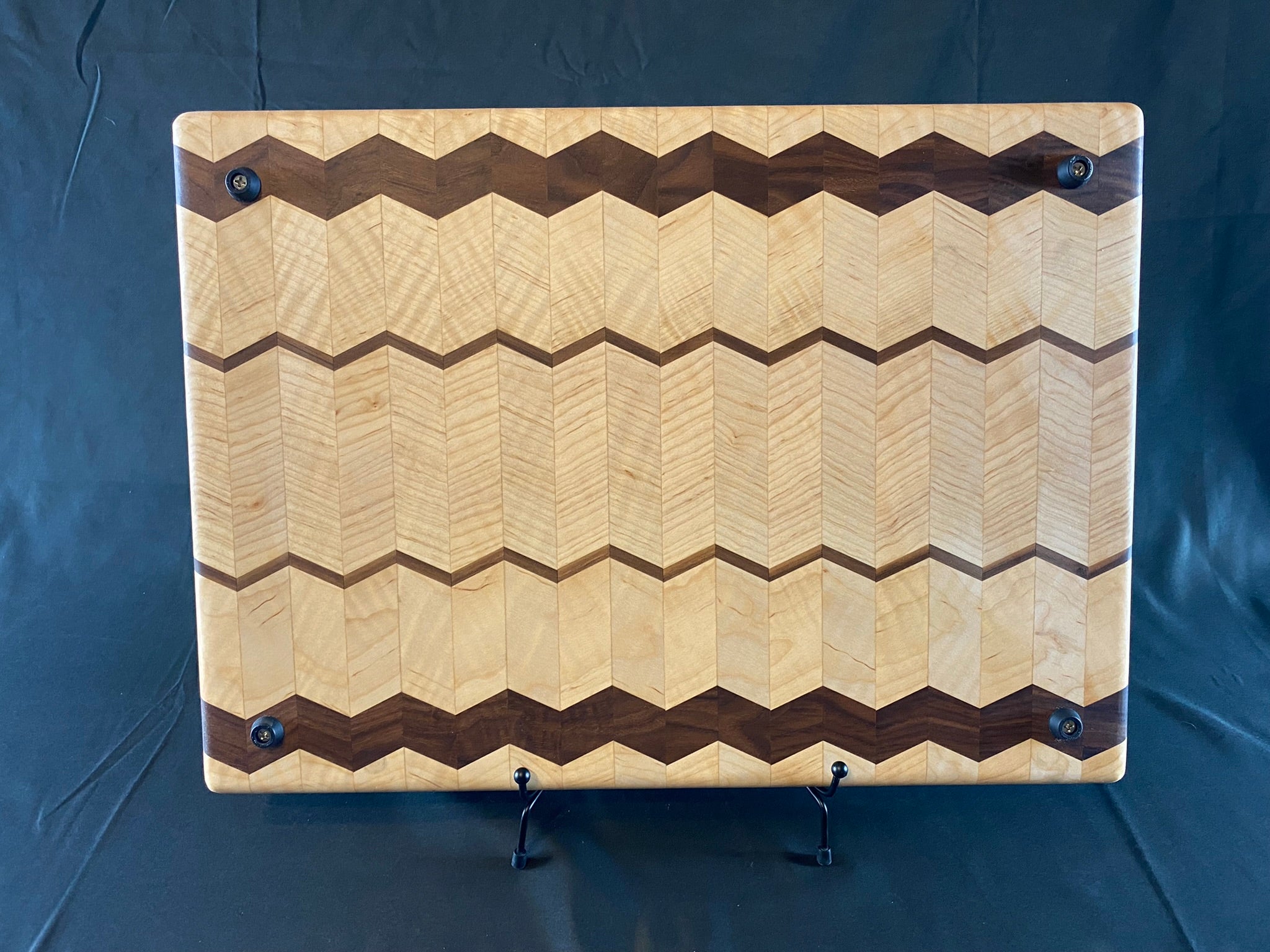 Custom Chevron Edge Grain Cutting outlet Board